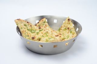 Naan cu chilli și usturoi