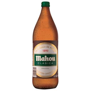 Cerveza Mahou Clásica Botella 1L.
