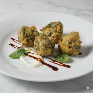 Buñuelos De Espinacas