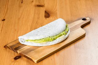 Manioca de guacamole con queso