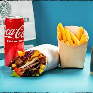 Meniu shaorma la lipie de vită