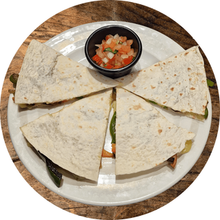 Big quesadilla verduras