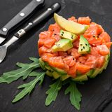 Saumon tartare
