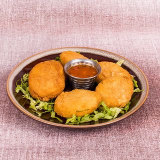 DOVLECEI PANE CU SOS DULCE PICANT