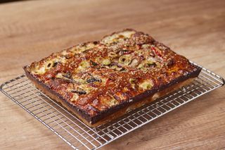 Veggie Detroit Pizza