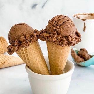 Chocolate Ice Cream Scoop