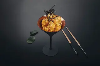 კრევეტების ტემპურა