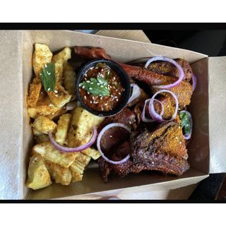 Roasted Guinea Fowl Platter