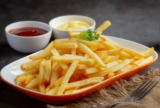 Ración de patatas fritas