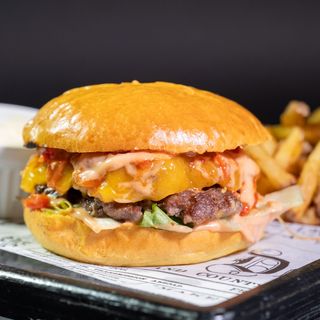 SPICY SMASHED BURGER