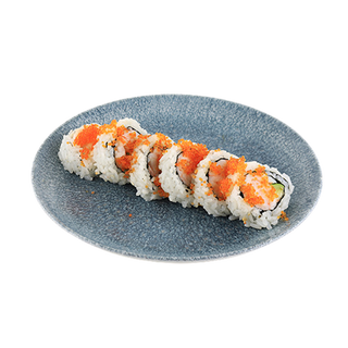 85. Uramaki krewetki z awokado