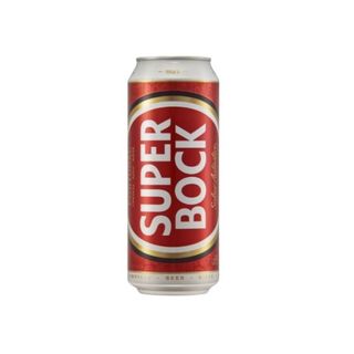 Cerveja Com Álcool Super Bock Lata 50 cl
