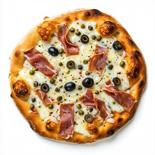 Pizza rossa siciliana