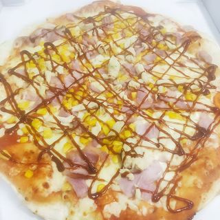 Pizza pollo barbacoa (38 cm.)