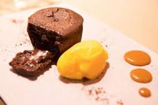 Coulant Con Helado Naranja