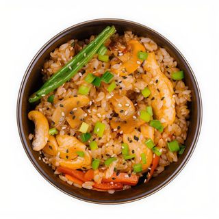 26a. Arroz Frito Con Almendras