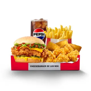 SAVER BOX ჩიზბურგერ დელუქსი