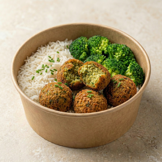 Protéine Bowl Falafel (Protéines végétales, performance naturelle)