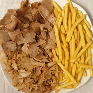 Plato Combinado Solo Carne Con Patata