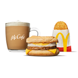 МАКМАФІН З ЯЙЦЕМ ТА СВИНИНОЮ МЕНЮ