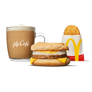 МакМафін з яйцем та свининою Меню