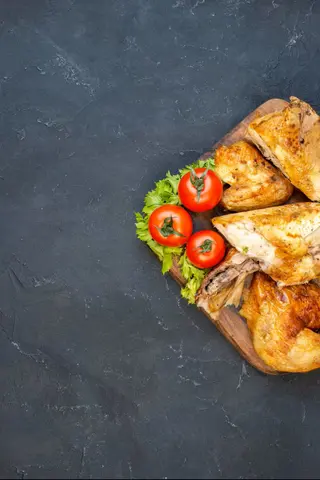 ½ Frango Assado