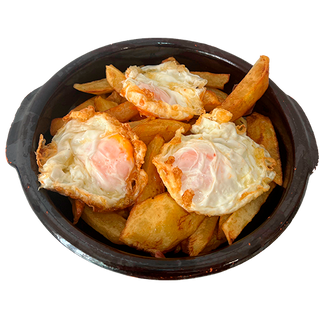 Ración Cojonuda De Huevos Estrellados