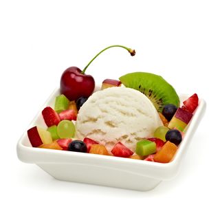 macedonia con gelato