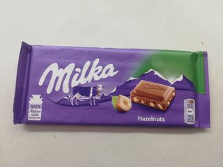 Čokolada Milka sjeckani lješnjak 
