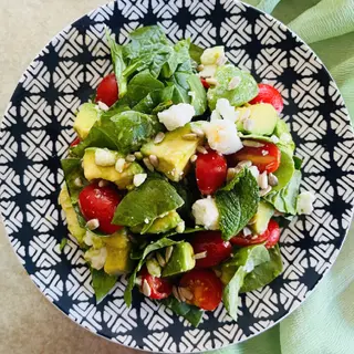 Avocado Salad with Feta Cheese