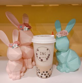 Ching boba tea alle arachidi 花生珍珠奶青