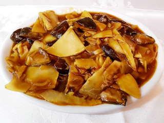 40. Bambú Y Setas Chinas Salteadas