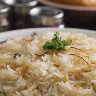 Arroz con cebolla