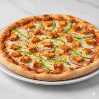 Pizza De Pollo Tika Mediana