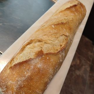 Barra pan grande con masa madre