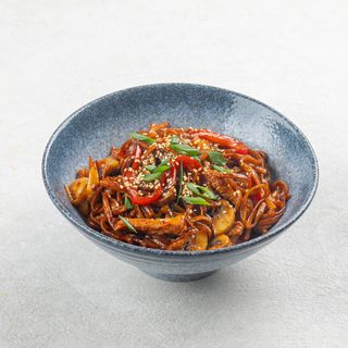 Удон с курицей