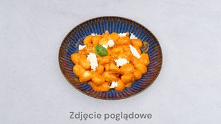 Gnocchi z krewetkami i cukinią