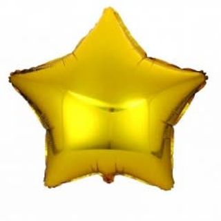 Steluță cu heliu aurie