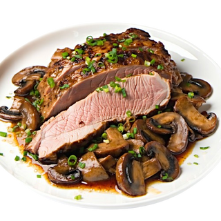 Pato Con Champiñones