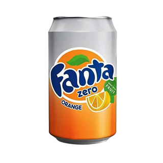 Fanta Zero Naranja Lata