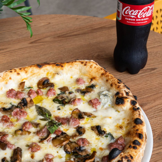 Menú pizza individual.