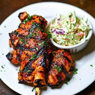 Half Chicken Tikka (Barbecued) - Leg + Breast Piece