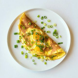 Omelette con cipollotti