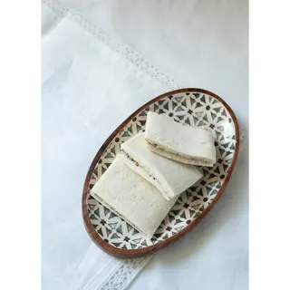 Sandwichito de mascarpone con trufa y mortadela (10 unidades) - Gluten, leche, soja