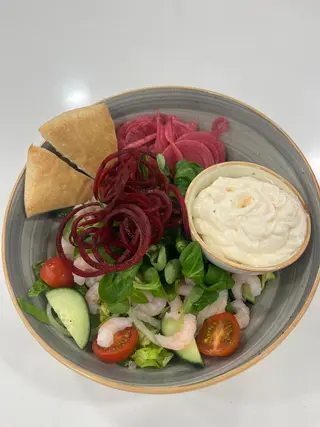 Ensalada Gambas