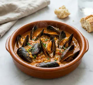 Mejillones En Salsa