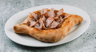 აჭარული ლობიოთი და ლორით დიდი