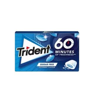 Trident Chicles 60 Minutos de Frescura Menta 20g