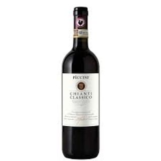 Chianti classico in bottiglia
