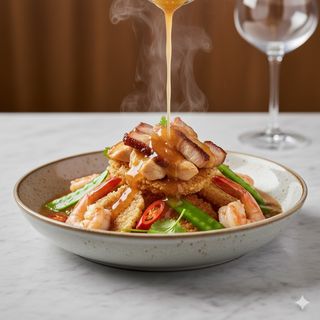 Ku-bak con tres delicias